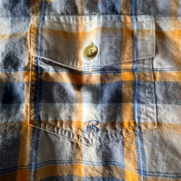 Roper Long Sleeve Button Up Shirt, Youth XL 14-16 - Picture 3 of 6